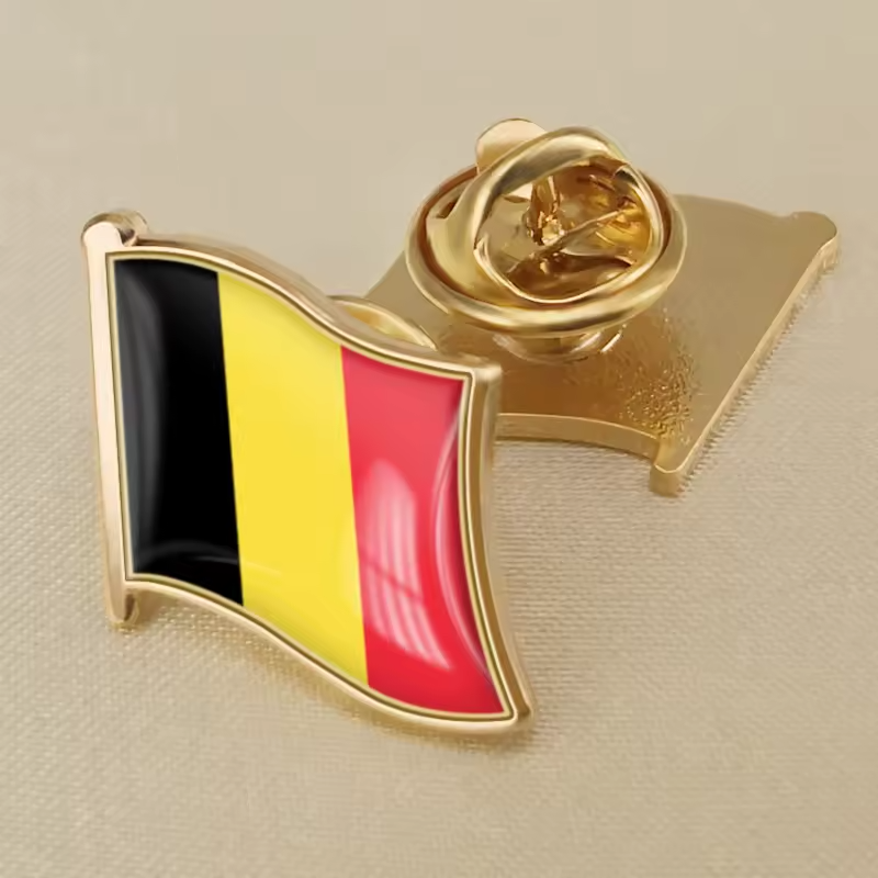 Pins drapeau belge